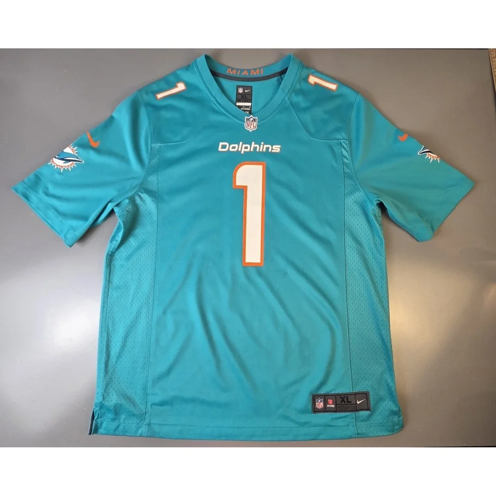 NIKE Tua Tagovailoa #1 Miami Dolphins Jersey XL On Field‎ NFL
